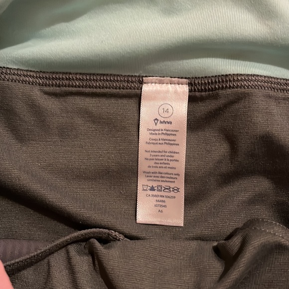 Ivivva gray speedy shorts - Picture 3 of 4